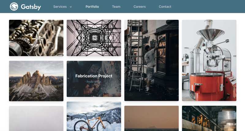 Gatsby Starter Tailwind CSS & GraphCMS